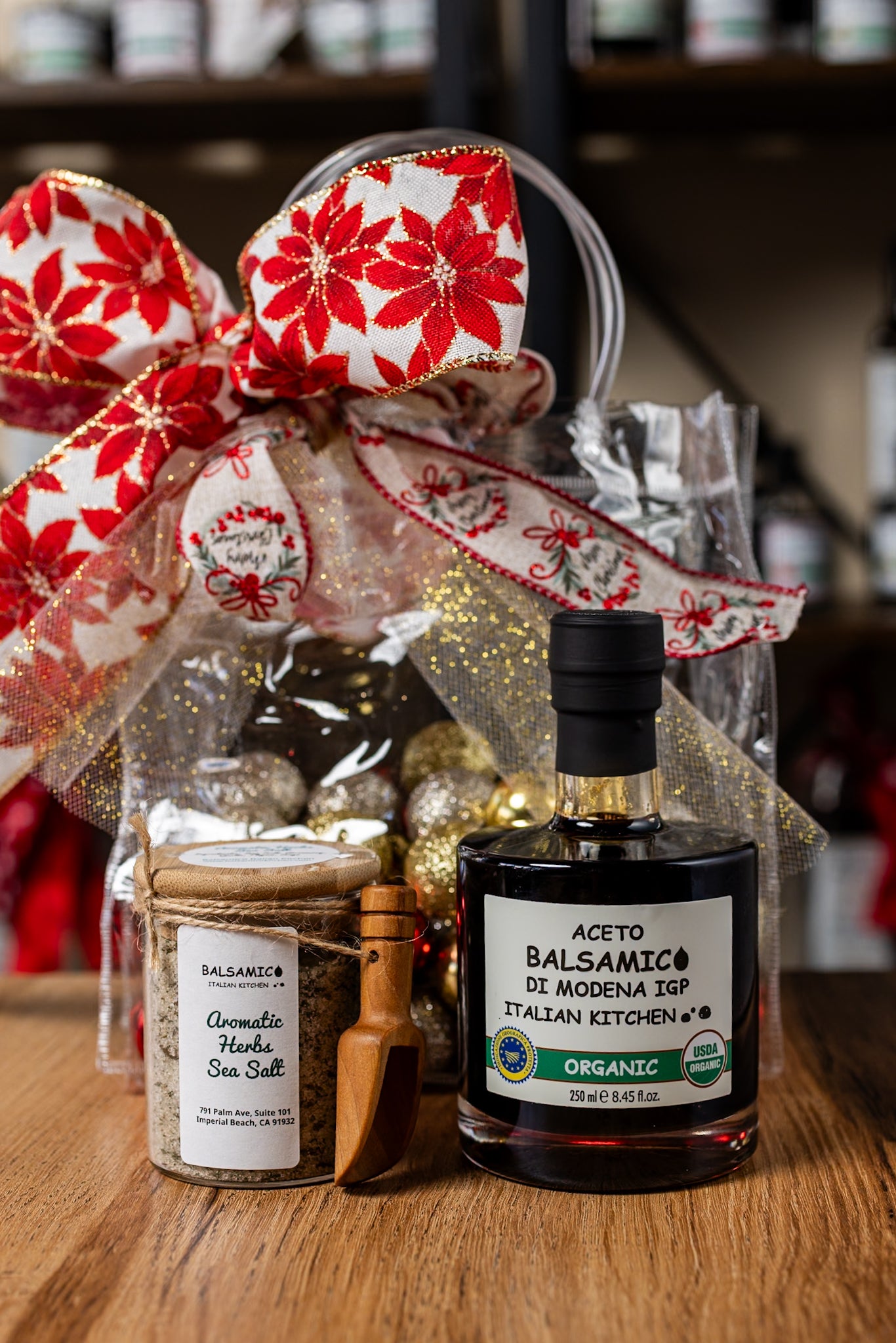 Extra Virgin Olive Oil and Herbs Sea Salt Set