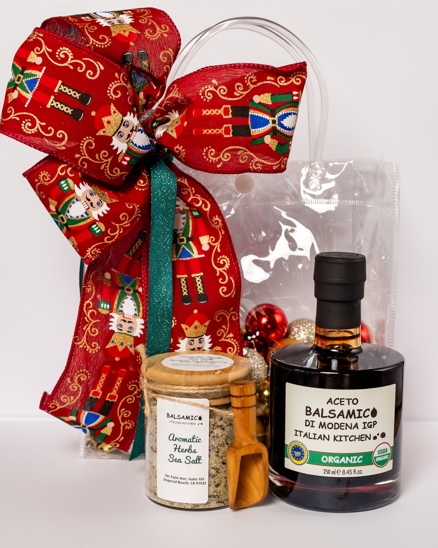 Balsamic Vinegar and Herbs Sea Salt Set