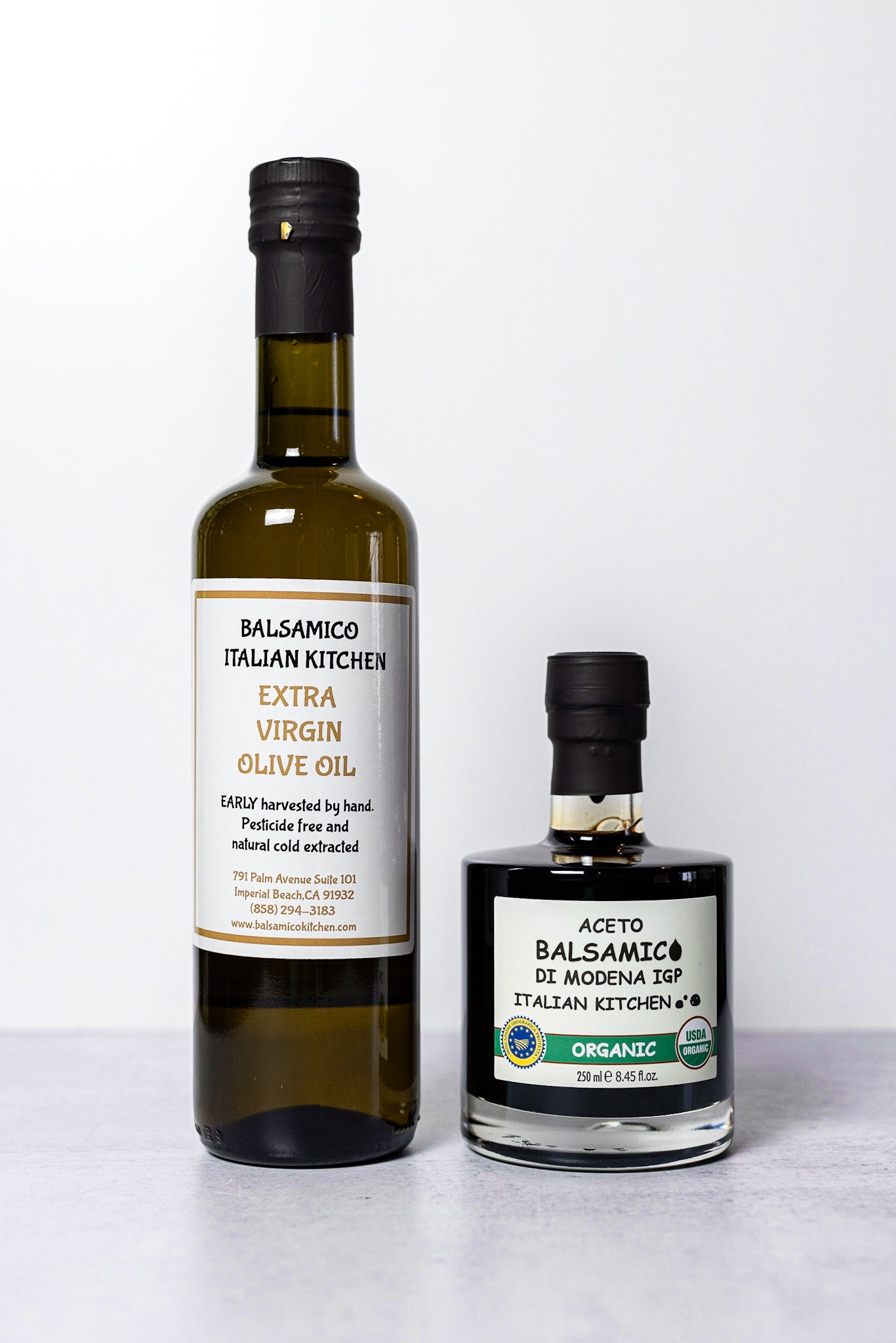 Extra Virgin Olive Oil and Balsamic Vinegar Set