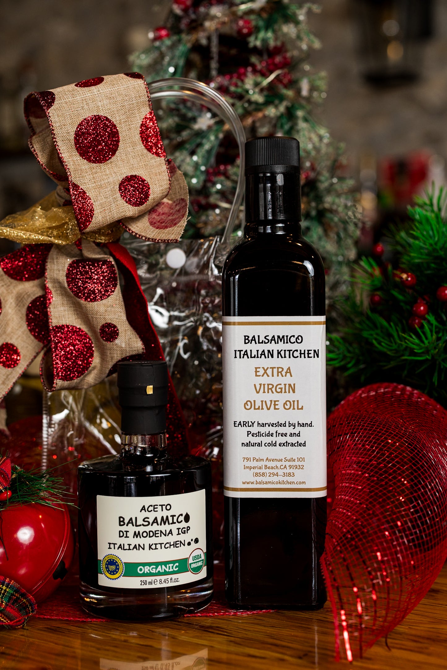 Extra Virgin Olive Oil and Balsamic Vinegar Set